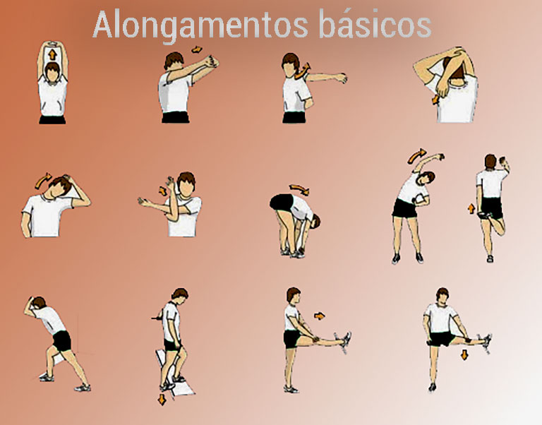 alongamento basico perder barriga