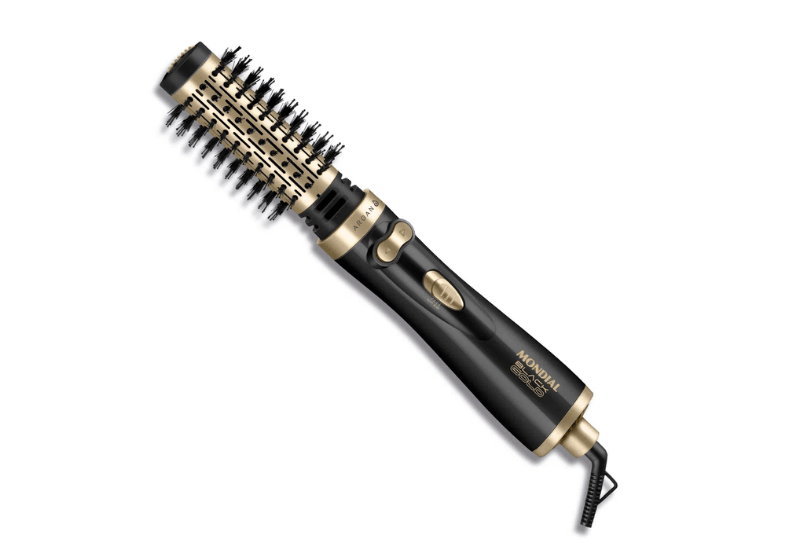 Escova Rotativa Black Gold Argan Mondial