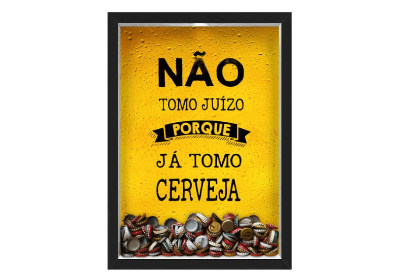 Quadro Porta Tampinhas 