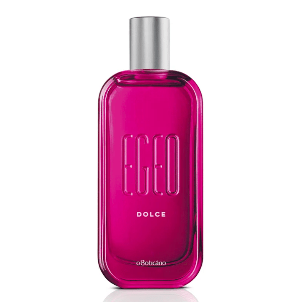 Melhores perfumes femininos do Boticário: frasco do Floratta Blue. Tampa rosé, frasco transparente e detalhes em rosé.