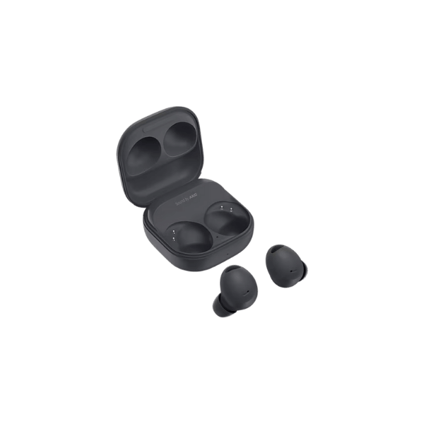 A foto mostra o fone de ouvido bluetooth da marca Samsung, modelo Galaxy Buds Pro na cor preto.