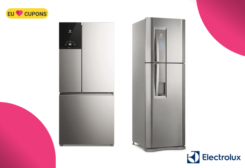 Geladeiras Inox Electrolux