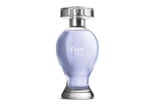 Frasco do Perfume Free Hugs oboticario