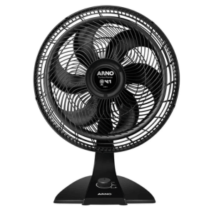Ventilador Arno Turbo Force Preto Vf42
